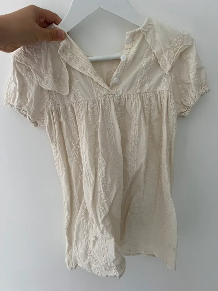 Robe crème - photo numéro 3