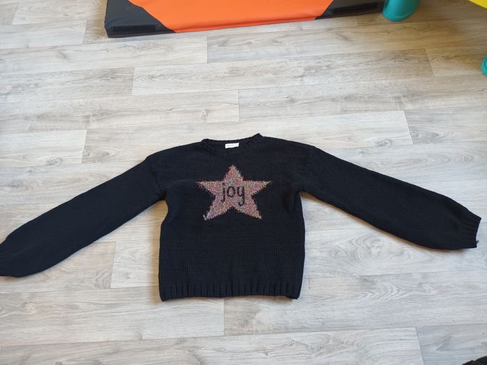 pull fille 10 ans orchestra noir doux hiver
