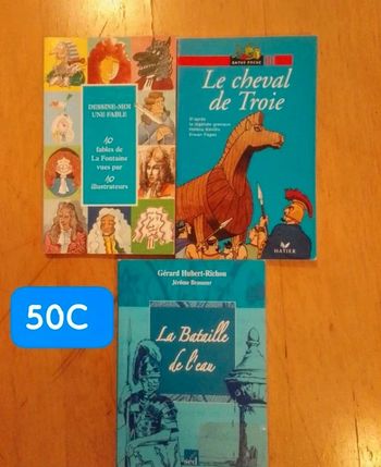 Livres 50C unité