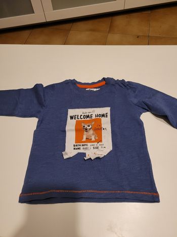 T shirt manches longues 12mois