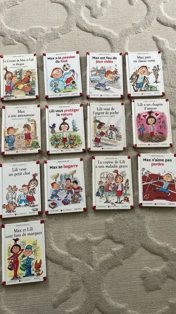 Lot de 13 livres Max et Lili – Collection “Ainsi va la vie”