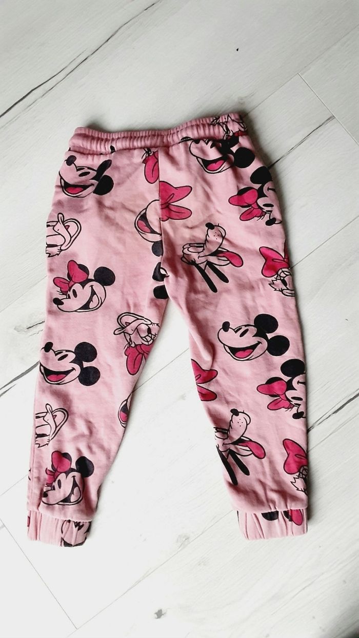 Vêtement fille pantalon jogging survêtement rose Mickey Minnie Disney 4 ans - photo numéro 4