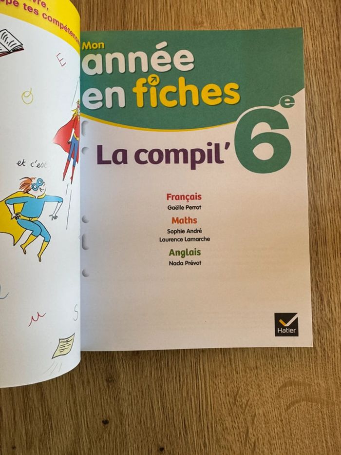 Mon année en fiches la compil’6e neuf - photo numéro 2