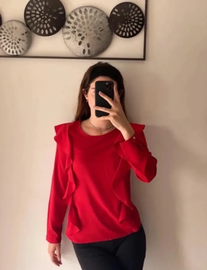 Chemisier rouge - photo numéro 2