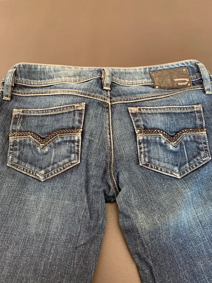 Pantalon taille basse diesel - photo numéro 7