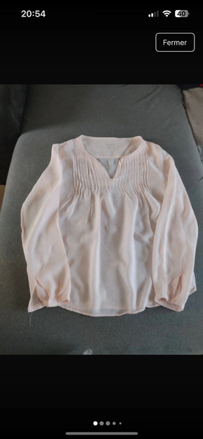 chemise rose