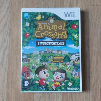 Animal crossing Let's Go to the city wii