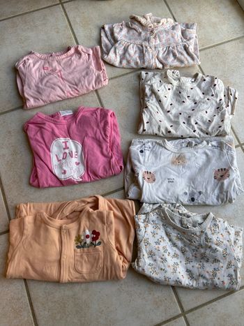 Lot de pyjama, bébé fille