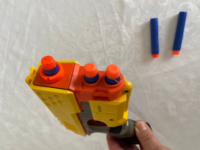 Pistolet Nerf Scout IX-3 + 5 fléchettes - photo numéro 3