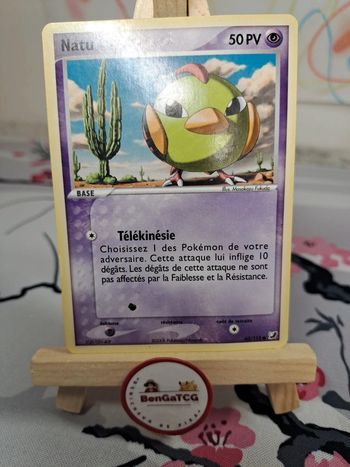 Carte Pokémon Natu 63/115 EX Forces Cachées Fr