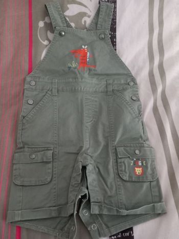 Salopette short