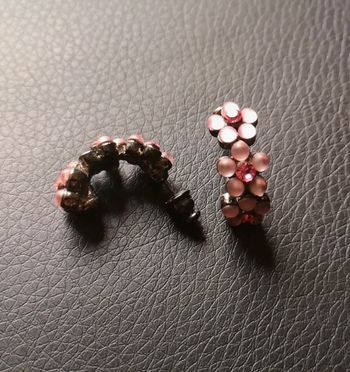 Boucle d'oreille fleur