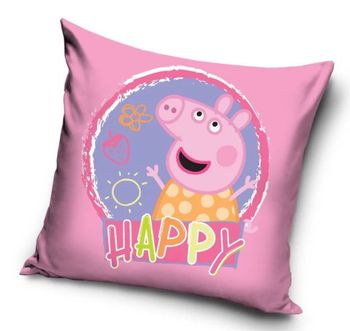 COUSSIN PEPPA PIG 40x40CM - NEUF