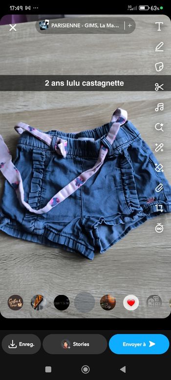 Short 2 ans