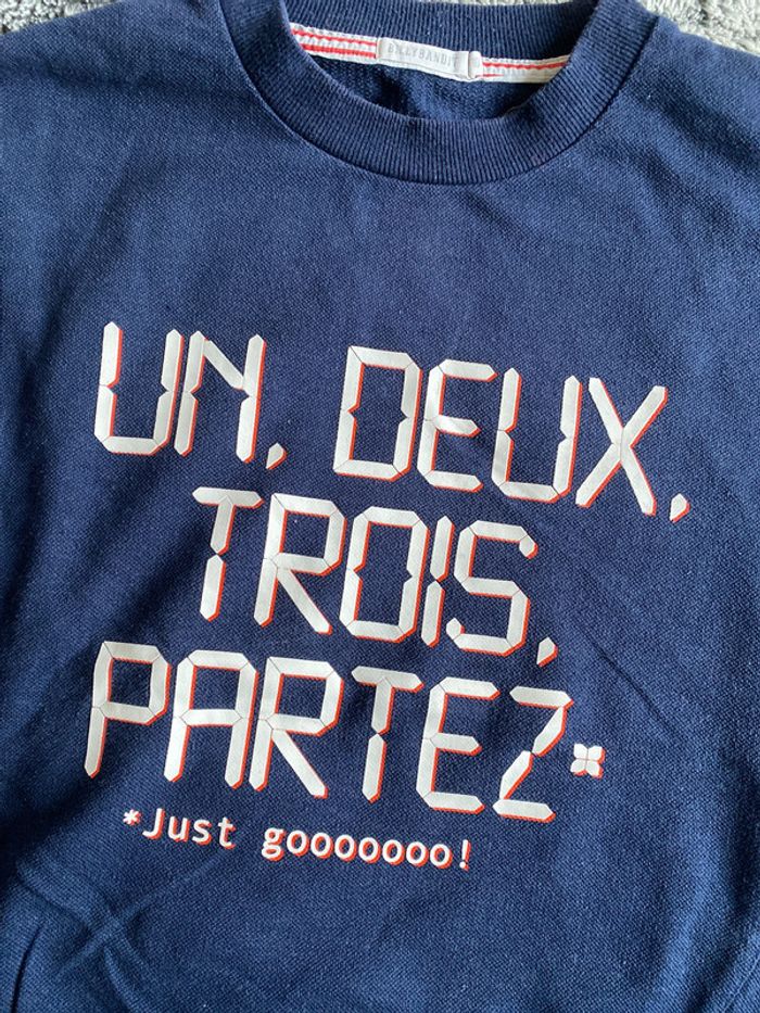 Pull bleu Billybandit - taille 10 ans - photo numéro 3