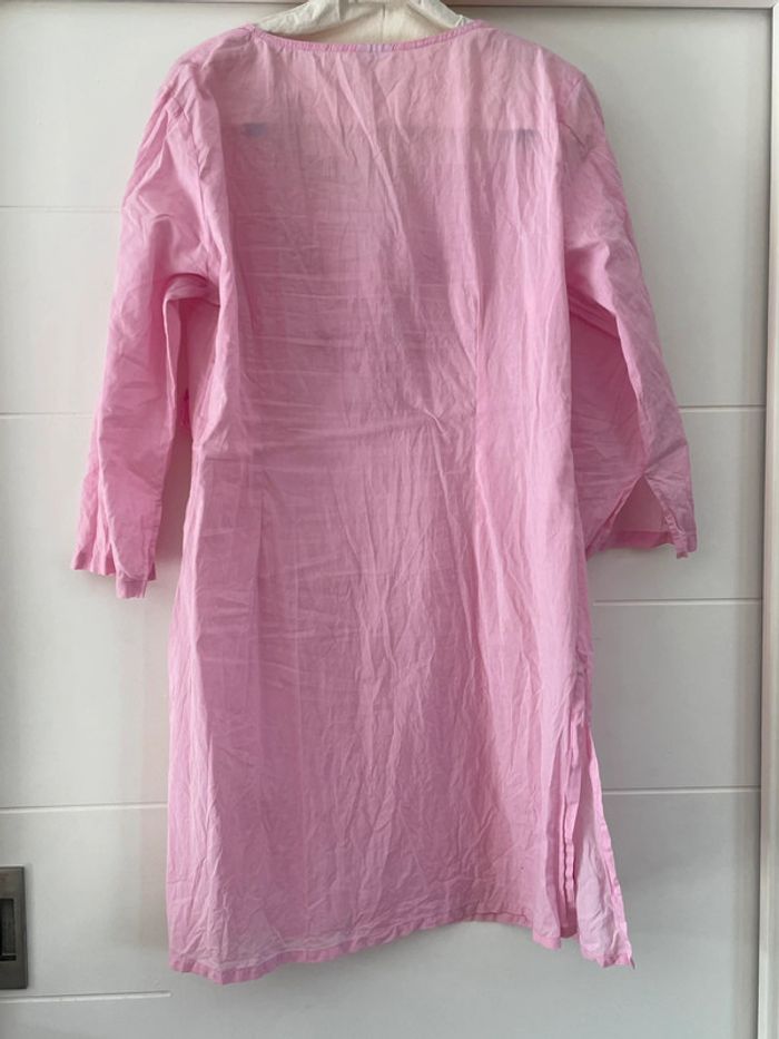 Jolie robe de plage rose ample 42 - photo numéro 7