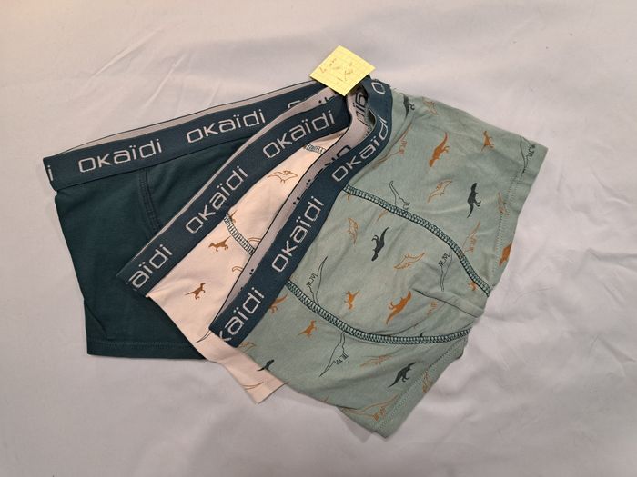Lot de 3 boxer Okaidi Dinausaures - photo numéro 2