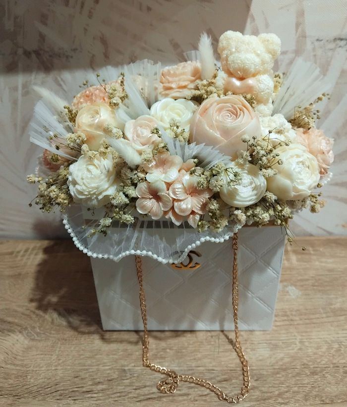 Bouquet en cire parfumée - photo numéro 3