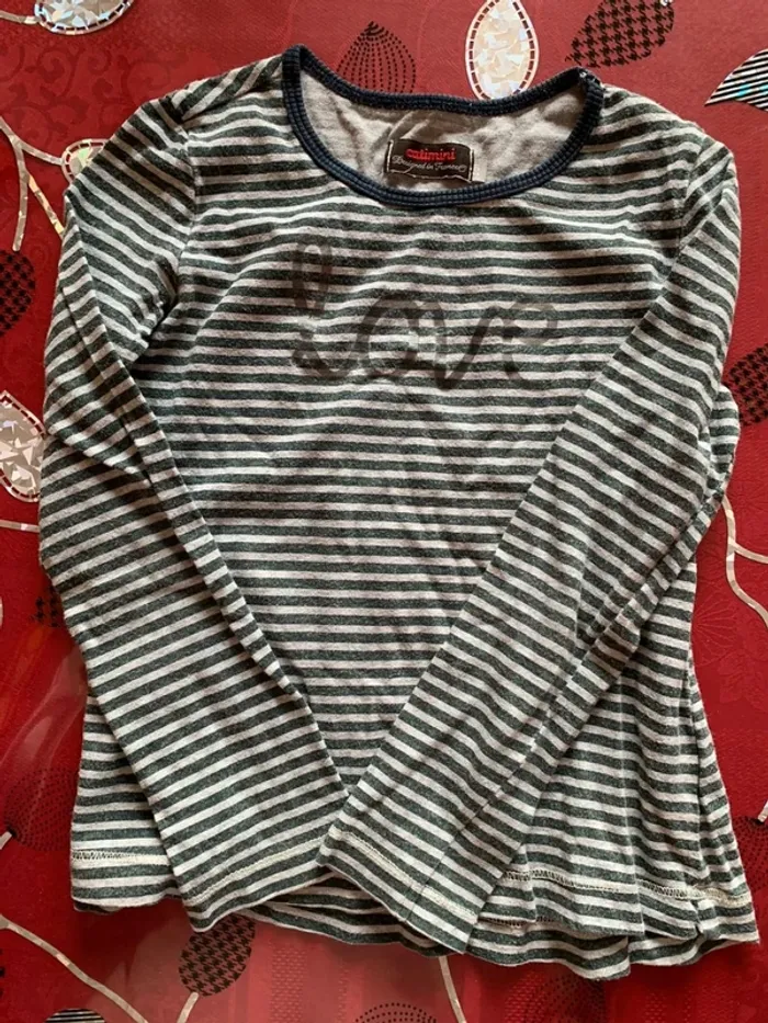 T-shirt manches longues fille 5 ans Catimini