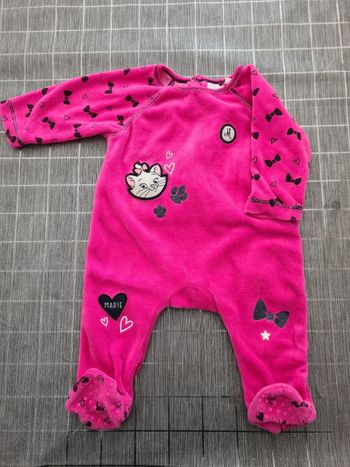 Pyjama velours Marie  3M