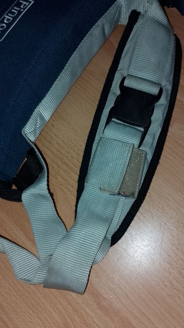 Porte bébé  PINPON bleu et gris - photo numéro 6