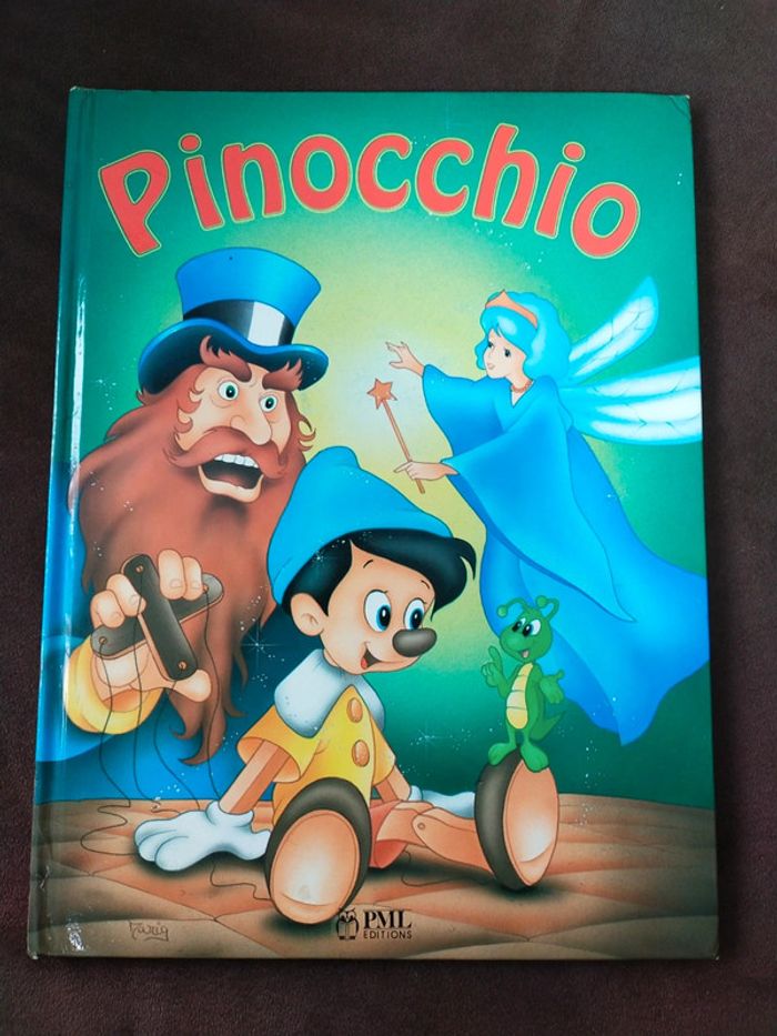Livre pinocchio