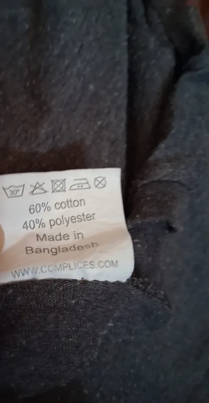 Tee-shirt manches longues Complices taille 8 ans - photo numéro 4