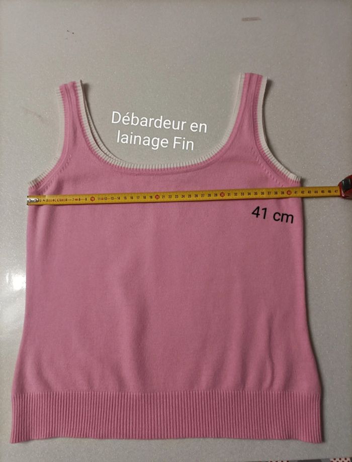 Débardeur en lainage Fin