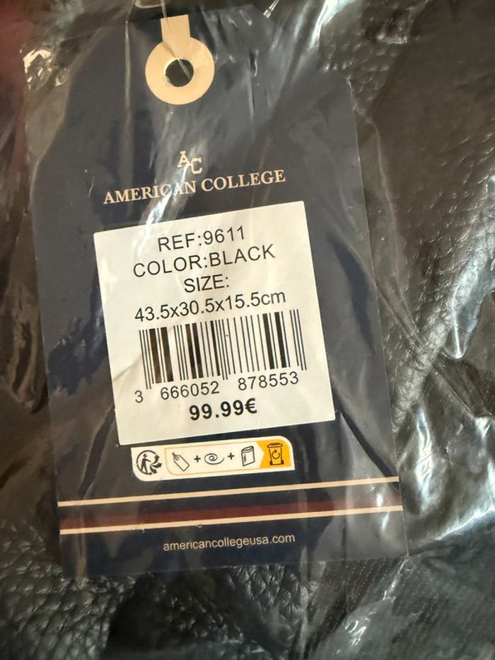 Sac à dos American College - photo numéro 3