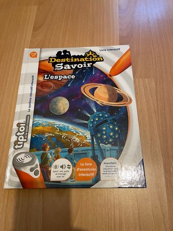 Tiptoi Livre sur l’espace