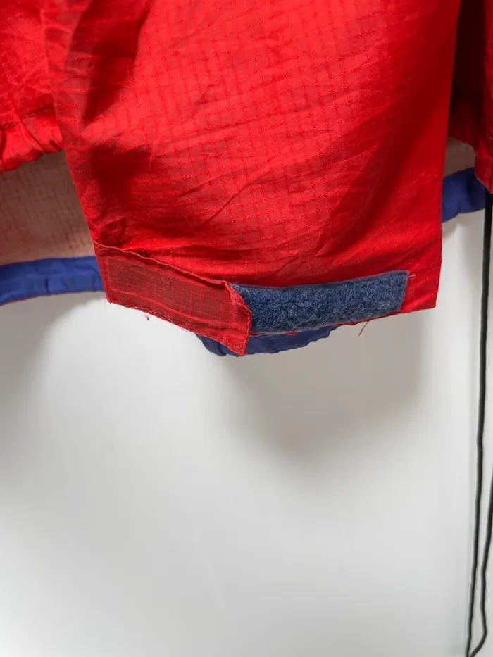 Veste à capuche vintage Patagonia homme L rouge 1/4 zip années 90 Made in USA 🇺🇸 - photo numéro 12