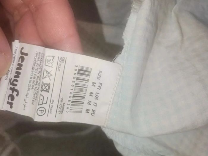 Petit Top Vichy Jennyfer taille M - photo numéro 5