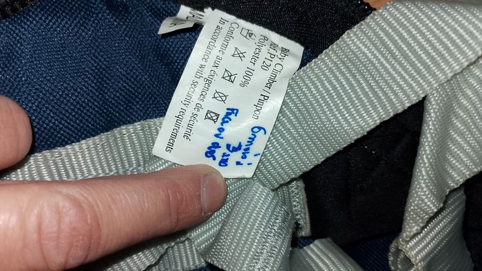 Porte bébé  PINPON bleu et gris - photo numéro 9