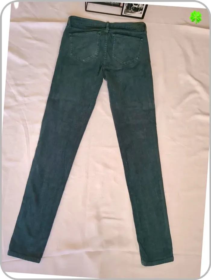 Pantalon Jeans femme en velours 36 - photo numéro 7