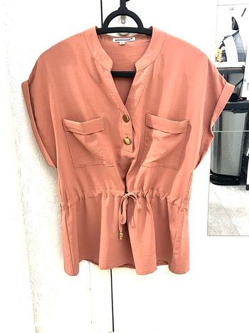 Blouse rose pale
