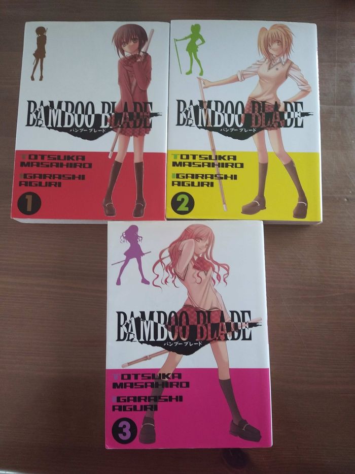 Bamboo blade tome 1,2 et 3