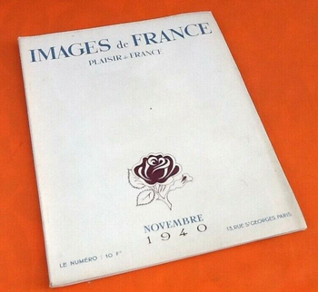 Images de France  Plaisir de France (Novembre 1940)