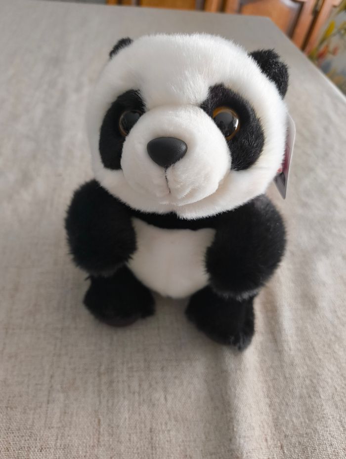 Peluche panda zoo parc de beauval ( neuf)