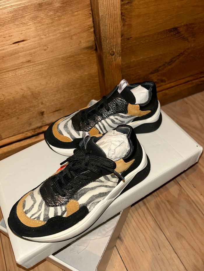 Basket zébré requins neuve - photo numéro 4