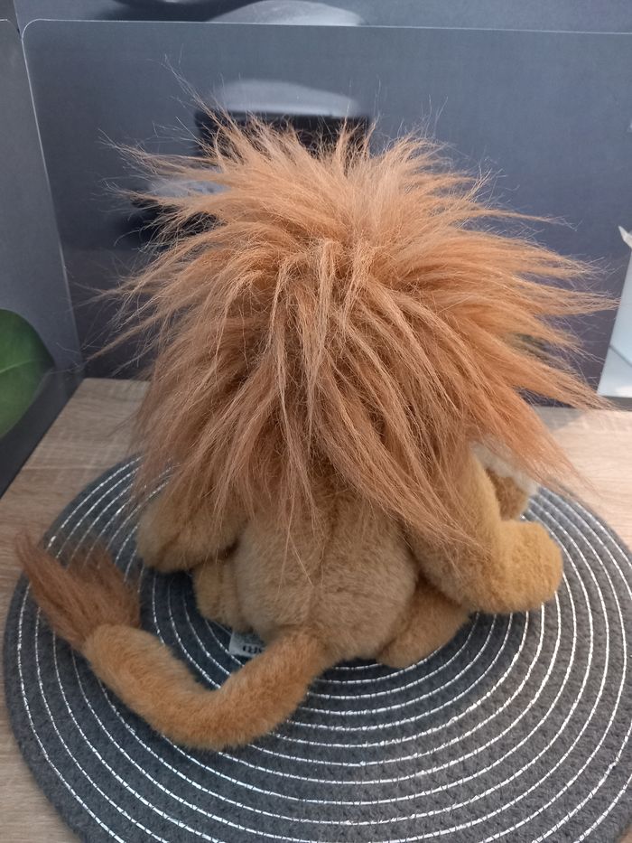 Peluche lion safari russ Berry heartcraft collection vintage rare 34cm - photo numéro 6