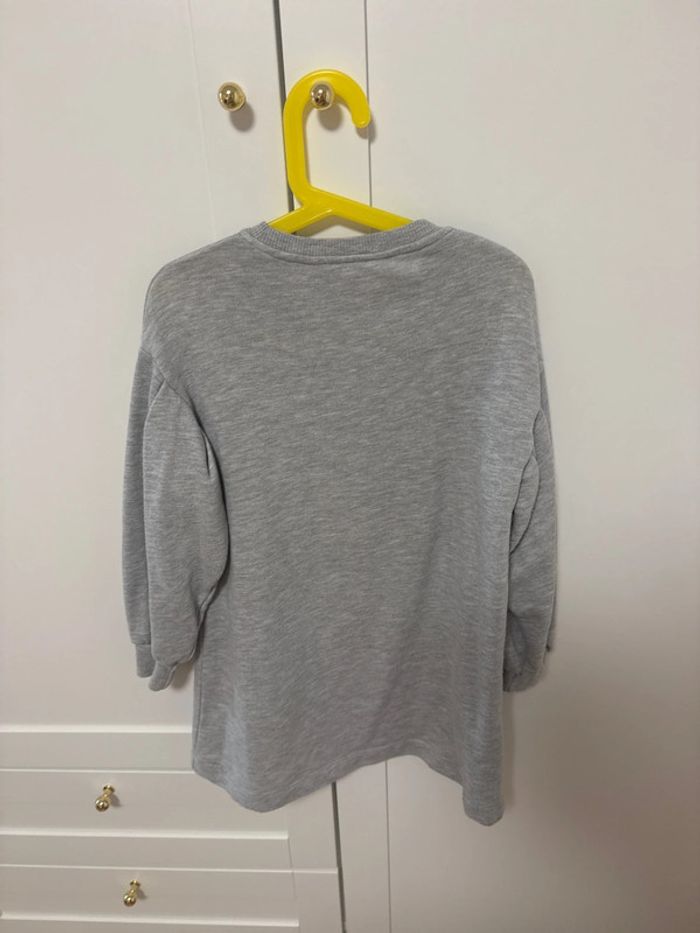 Robe longue manches sweat mango 7 ans - photo numéro 4