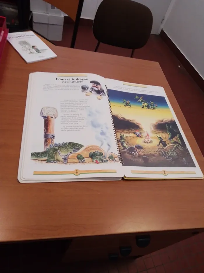 Livre jeunesse vintage : Voyage à bois joli (1991) - photo numéro 3