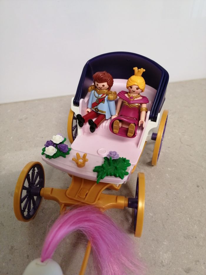 Playmobil Calèche, cheval, figurines - photo numéro 3