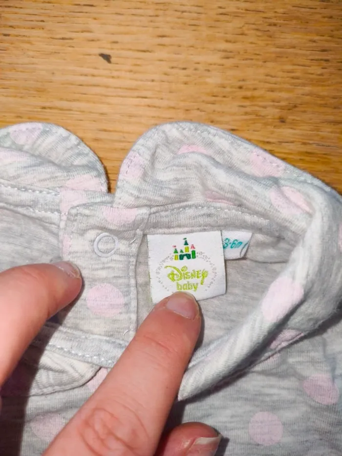 Pyjama sans pieds 3/6 mois Disney excellent état marie - photo numéro 5
