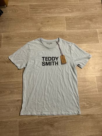 T-shirt d’été Teddy Smith bleu ciel XL