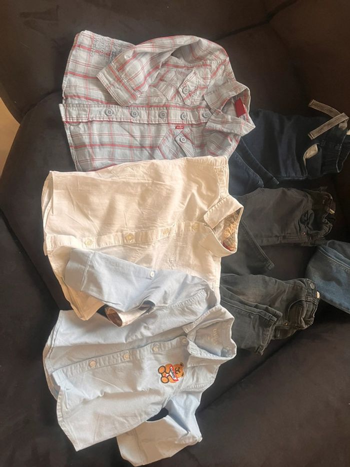 Lot 7 articles 4 pantalons, 3 chemises - photo numéro 6