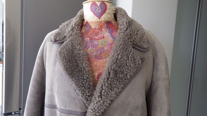 Veste en mouton retourné Pedersen & Becker 44 - photo numéro 2