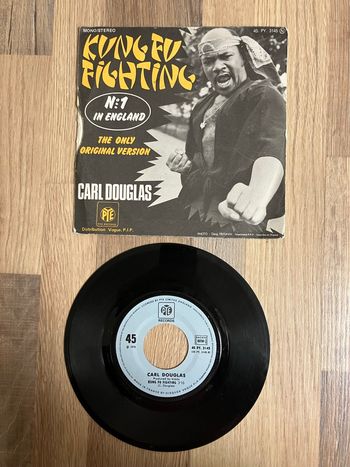 Vinyle 45 tours-Carl Douglas-Kung Fu Fighting 