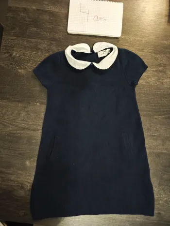 Robe col claudine hiver