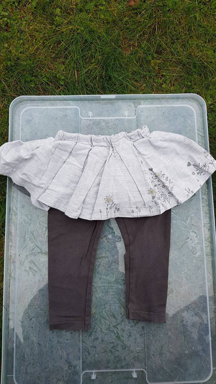 Ensemble tee-shirt et legging-jupe CATIMINI - photo numéro 5